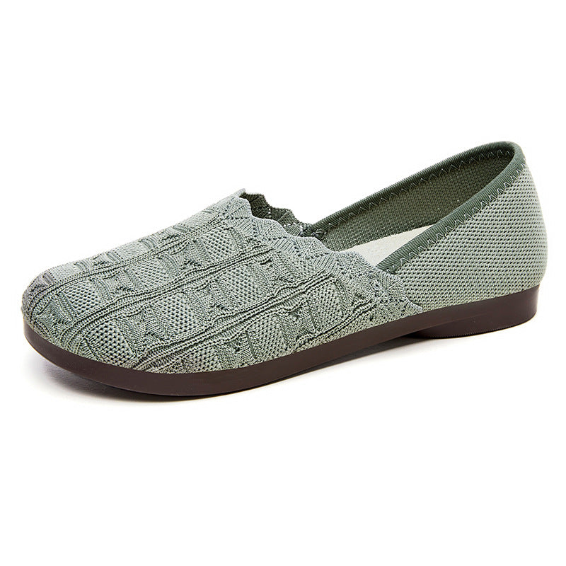 Damen Bequeme Slip-On Schuhe EB