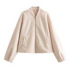 Damen Bomberjacke aus bequemen Material EB
