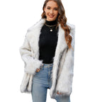 Damen Kunstpelzjacke EB
