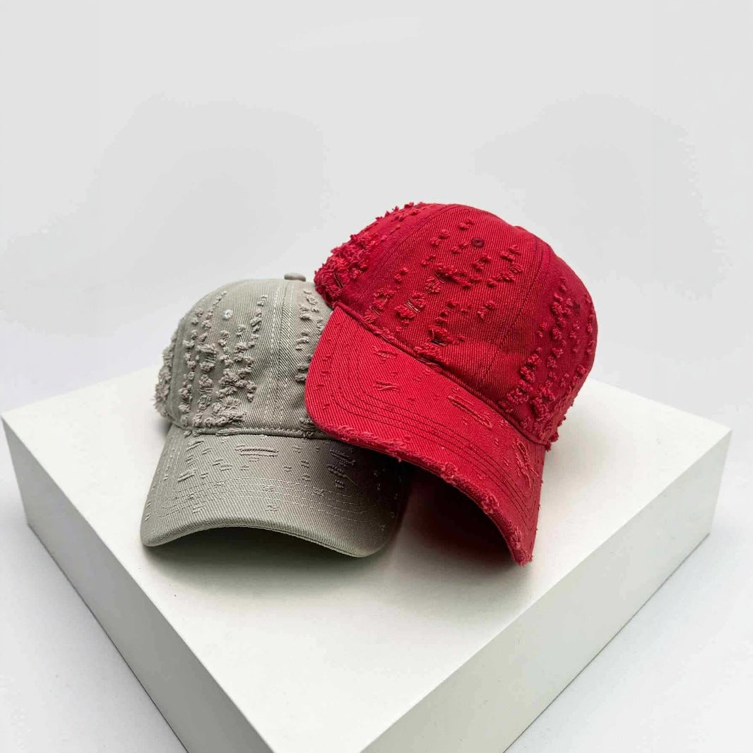 Baseballkappe für Damen mit Distressed-Optik