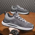 Damen Sportliche Freizeit-Schuhe mit atmungsaktiver Mesh-Oberfläche und robustem Fußbett EB