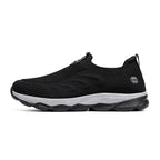 Damen Bequeme Slip-On Laufschuhe mit Elastischem Einstieg EB