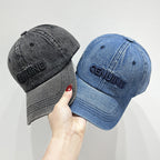 Herren-Denim-Baseballkappe