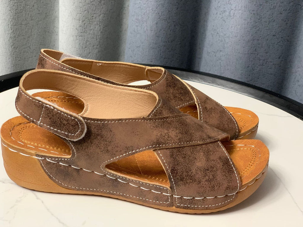 Damen Bequeme Clogs mit verstellbarem Riemendesign und ergonomischem Fußbett EB