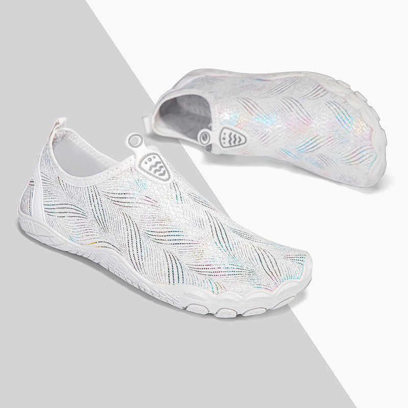 Damen Aqua-Schuhe mit flexiblem Schnellschnürsystem und rutschfestem Profil EB