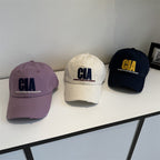 Herren-Baseballcap mit Distressed-Optik und Motivations-Stickerei