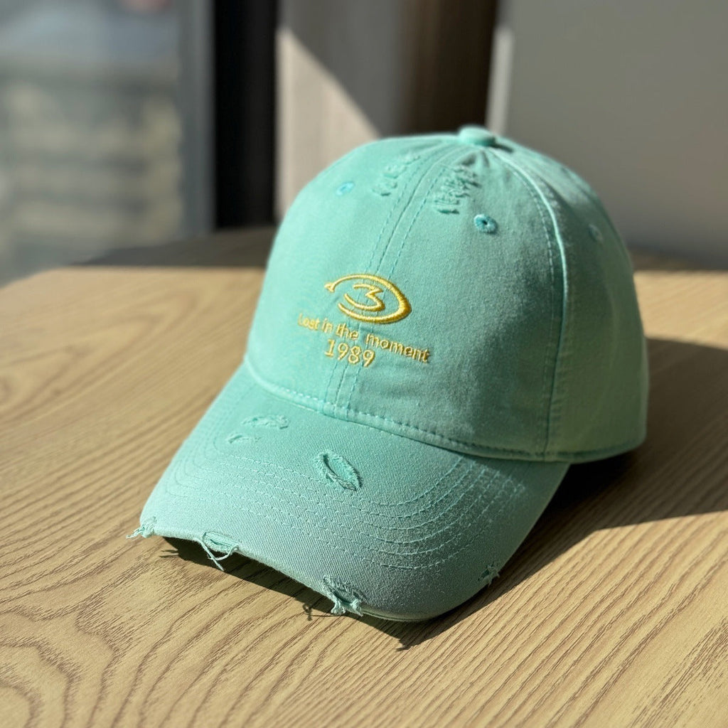 Distressed Baseballkappe für Herren