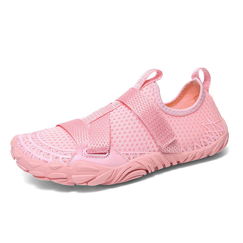 Damen Aqua-Fitness-Schuhe mit elastischen Riemen und atmungsaktivem Obermaterial EB