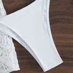 Damen Bademoden Short mit eleganter Häkelstruktur EB