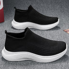 Herren nan nahtloser Strick-Schlupfschuh mit ergonomischer Zwischensohle und Fersenlasche EB