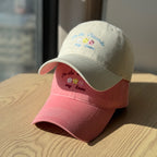 Damen Baseballcap mit Textstickerei