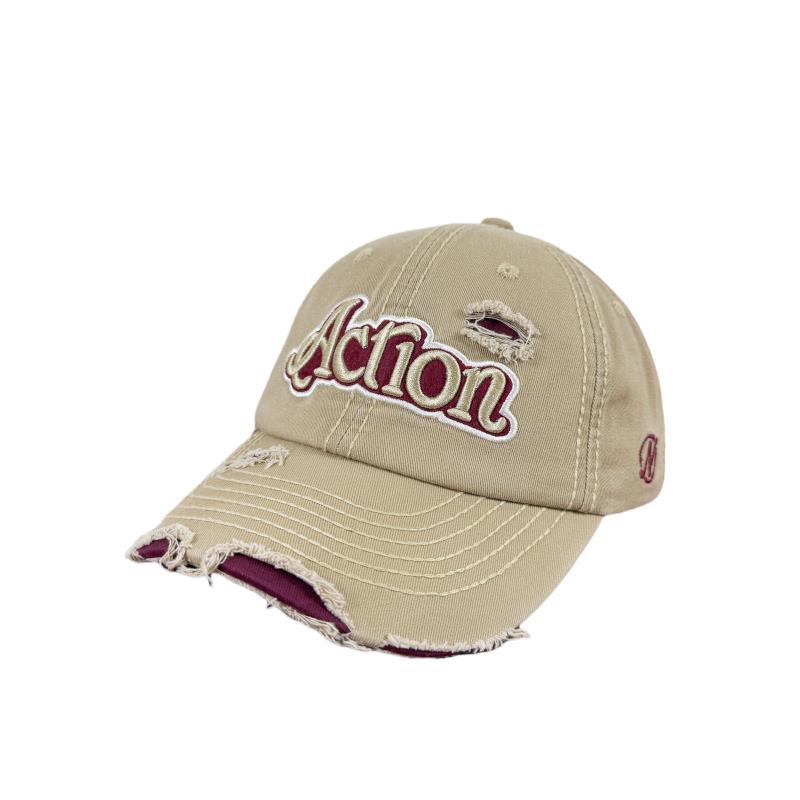 Herren-Baseballkappe mit Distressed-Grafik