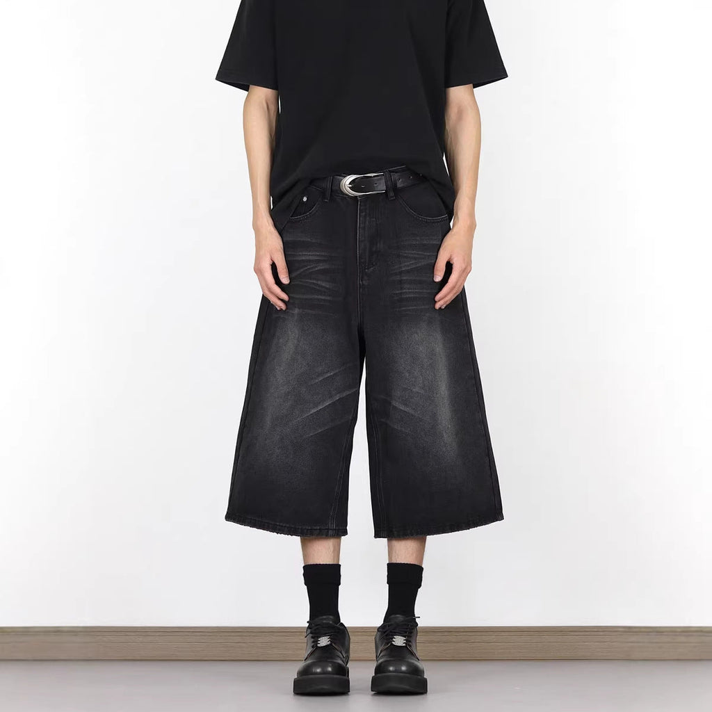 Herren Dialen Denim Cargo-Shorts
