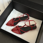 Damen elegante Badesandalen mit steigendem Absatz und schimmerndem Riemendesign EB