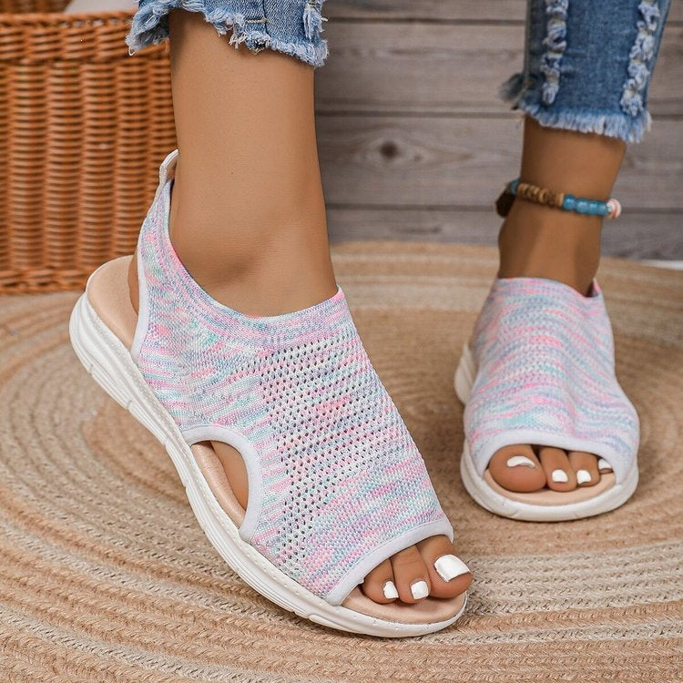 Damen Atmungsaktive und komfortable Freizeit-Sandalen EB