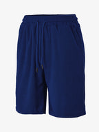 Herren Frottee-Shorts mit Fischgrätmuster