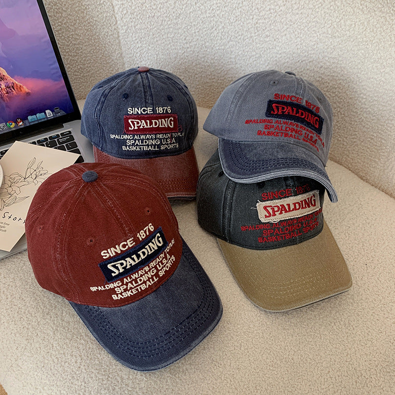 Lässige Denim-Baseball-Cap für Herren