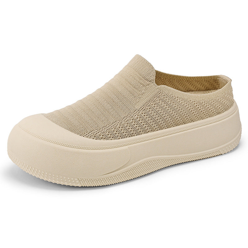 Damen Atmungsaktive Slip-On Clogs mit flexiblem Obermaterial EB