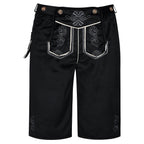 Herren nan kurze Trachtenhose mit besticktem Hosenlatz und Komfortbund EB