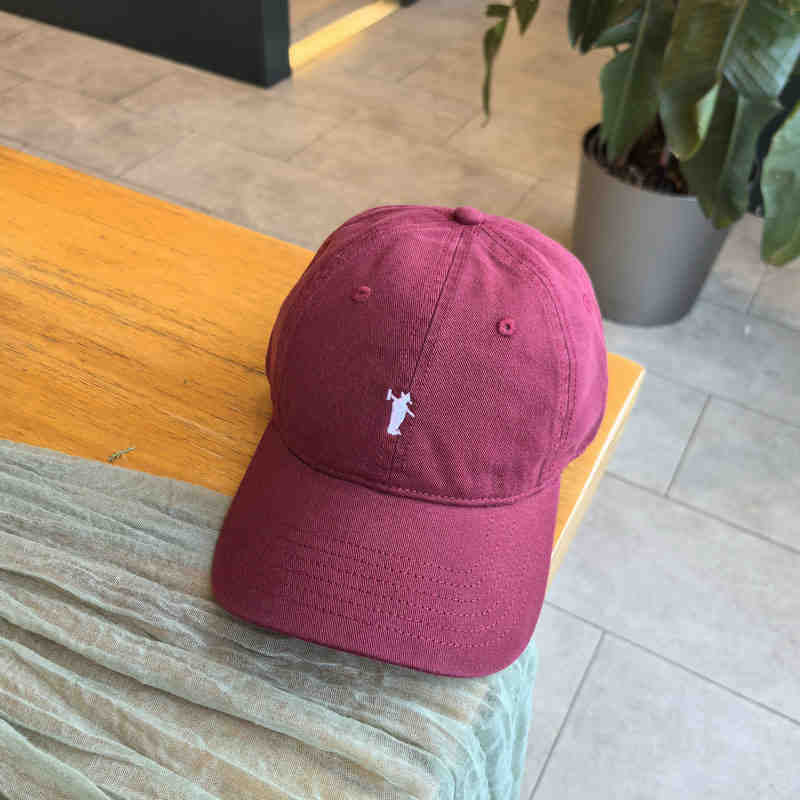 Damen-Baseballkappe im Distressed-Look