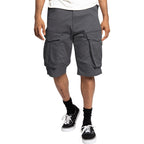 Robuste Cargo-Shorts für Herren mit großen Klappentaschen und lockerer Passform