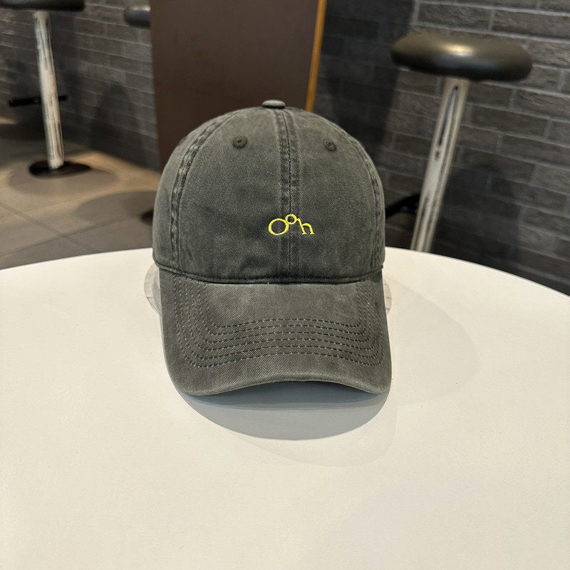 Lässige Baumwoll-Baseballcap für Herren