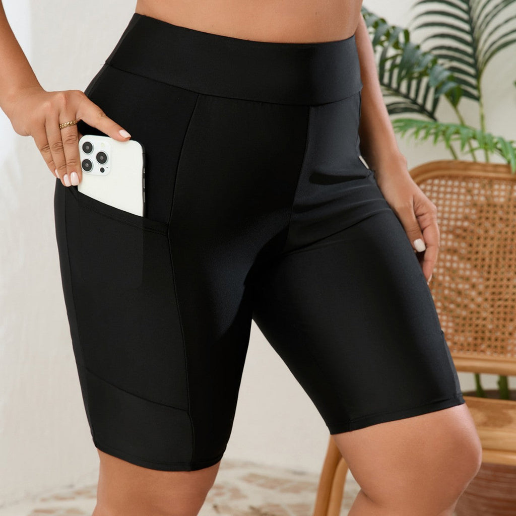 Sportliche Damen-Biker-Shorts