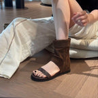 Damen Bequeme Knöchel-Sandalen EB