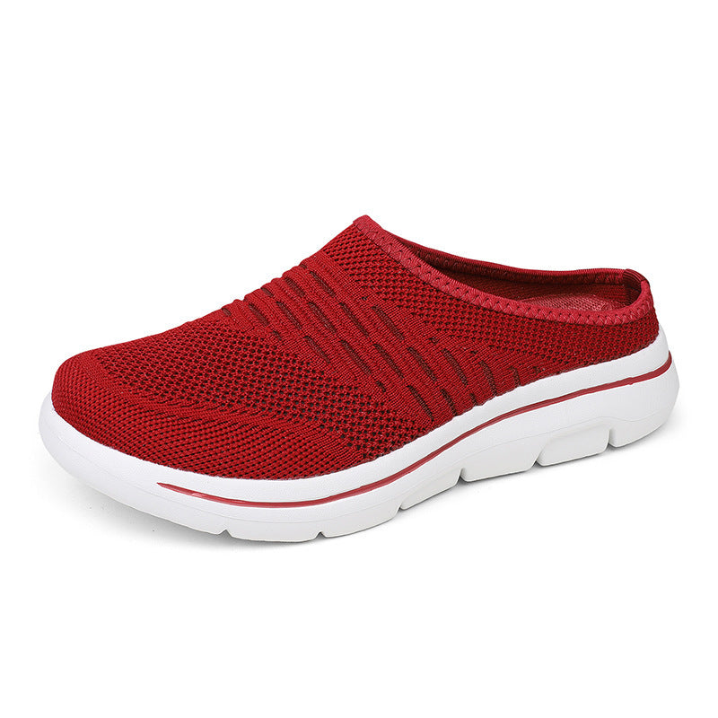 Damen Atmungsaktive Slipper aus flexiblem Mesh EB