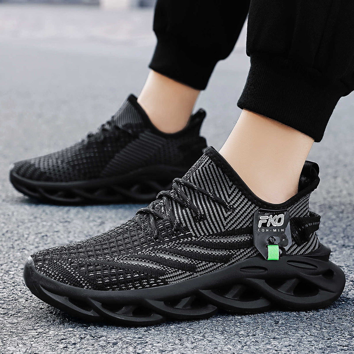 Damen Sportliche Laufschuhe mit atmungsaktivem Obermaterial und innovativem Dämpfungssystem EB