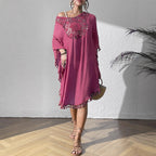 Damen Zweiteiler Strickensemble mit raffiniertem Schnitt EB