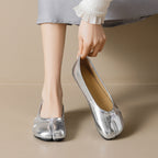 Damen Ballerinas mit komfortabler Passform und schickem Schnürdetail EB