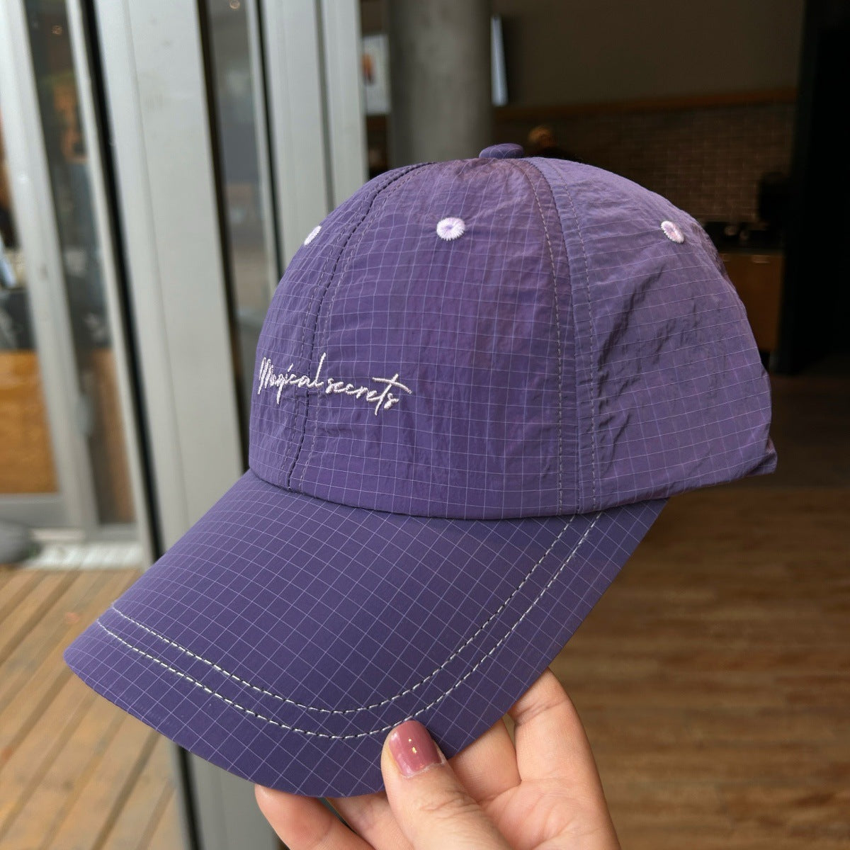 Leichte Outdoor-Sportkappe