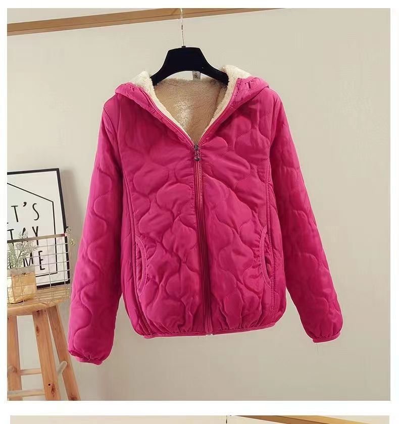 Damen gesteppte Übergangsjacke mit kuscheligem Innenfutter EB