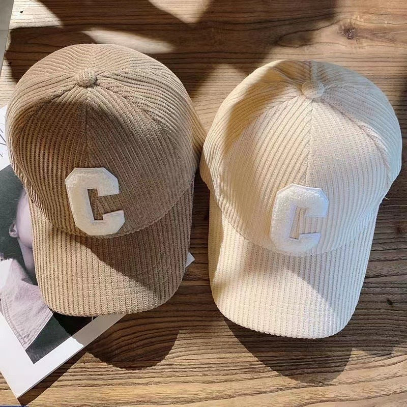 Unisex-Baseballcap aus Cord