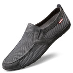 Damen atmungsaktive Slip-On Freizeitschuhe mit rutschfester Sohle EB