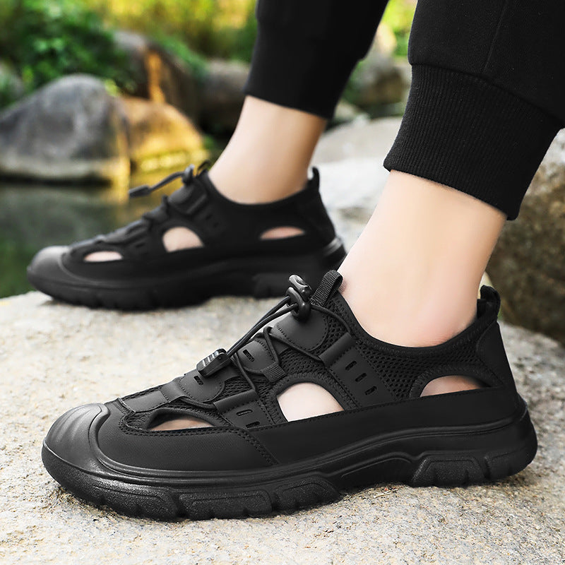 Damen Atmungsaktive Outdoor-Sandalen mit rutschfester Sohle EB