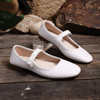Damen Ballerinas mit verstellbarem Riemchen und elegantem Design EB