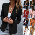 Damen Eleganter Blazer mit schmalem Schnitt und hochwertigen Details EB