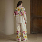 Eleganter Damen-Jumpsuit mit Blumenmuster
