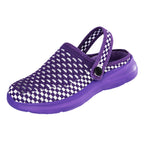 Damen Bequeme und luftige Clogs mit atmungsaktivem Obermaterial EB