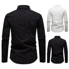 Herren Hemd mit strukturiertem Design EB