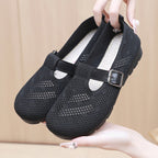 Damen Bequeme und atmungsaktive Clogs mit verstellbarem Riemen EB