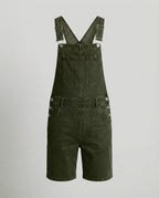 Herren Latzshorts aus Denim mit Taschen