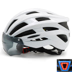 Fahrradhelm mit Visier