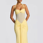 Damen Elegantes Abendkleid mit figurbetontem Schnitt und raffinierten Drapierungen EB