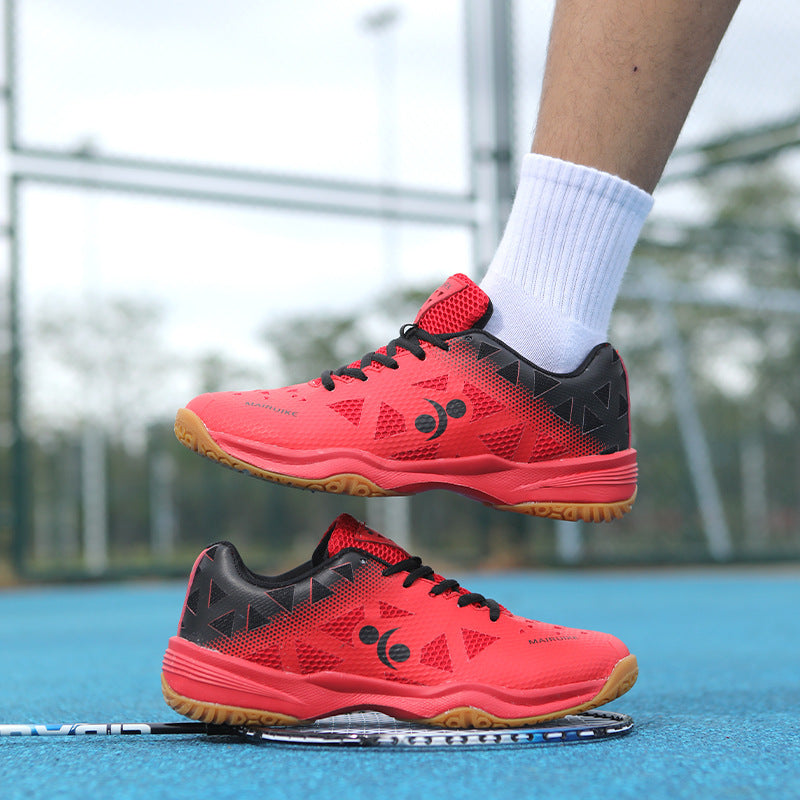Damen Badmintonschuhe mit atmungsaktivem Obermaterial und rutschfester Sohle EB