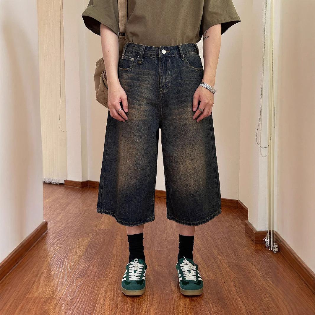 Lockere Jeansshorts für Damen