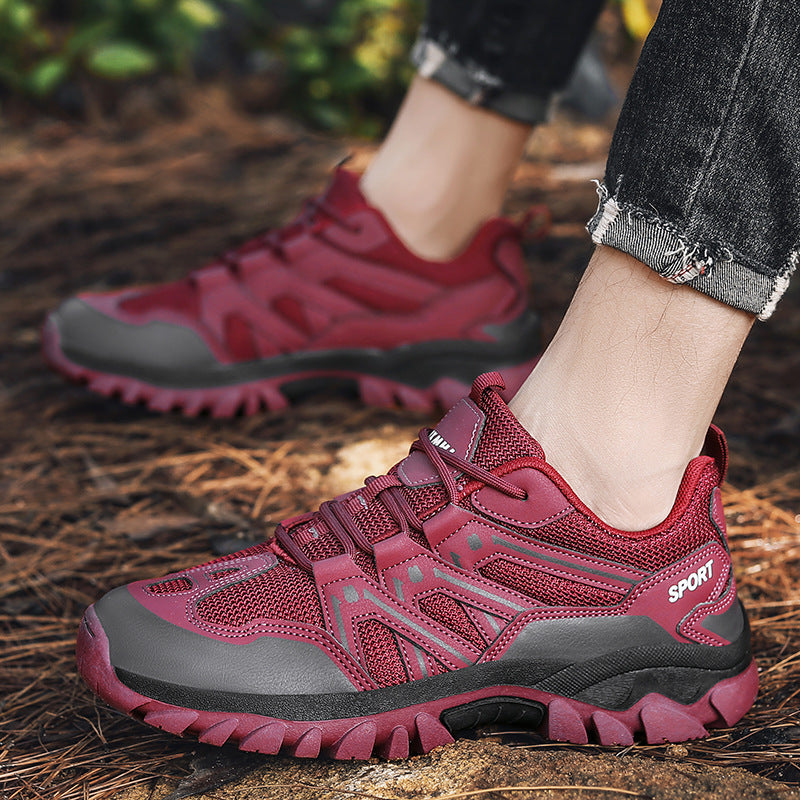 Herren nan robuster Trailtrekkingschuh mit wasserabweisender Membran, verstärkter Zehenkappe und griffiger Geländelaufsohle EB