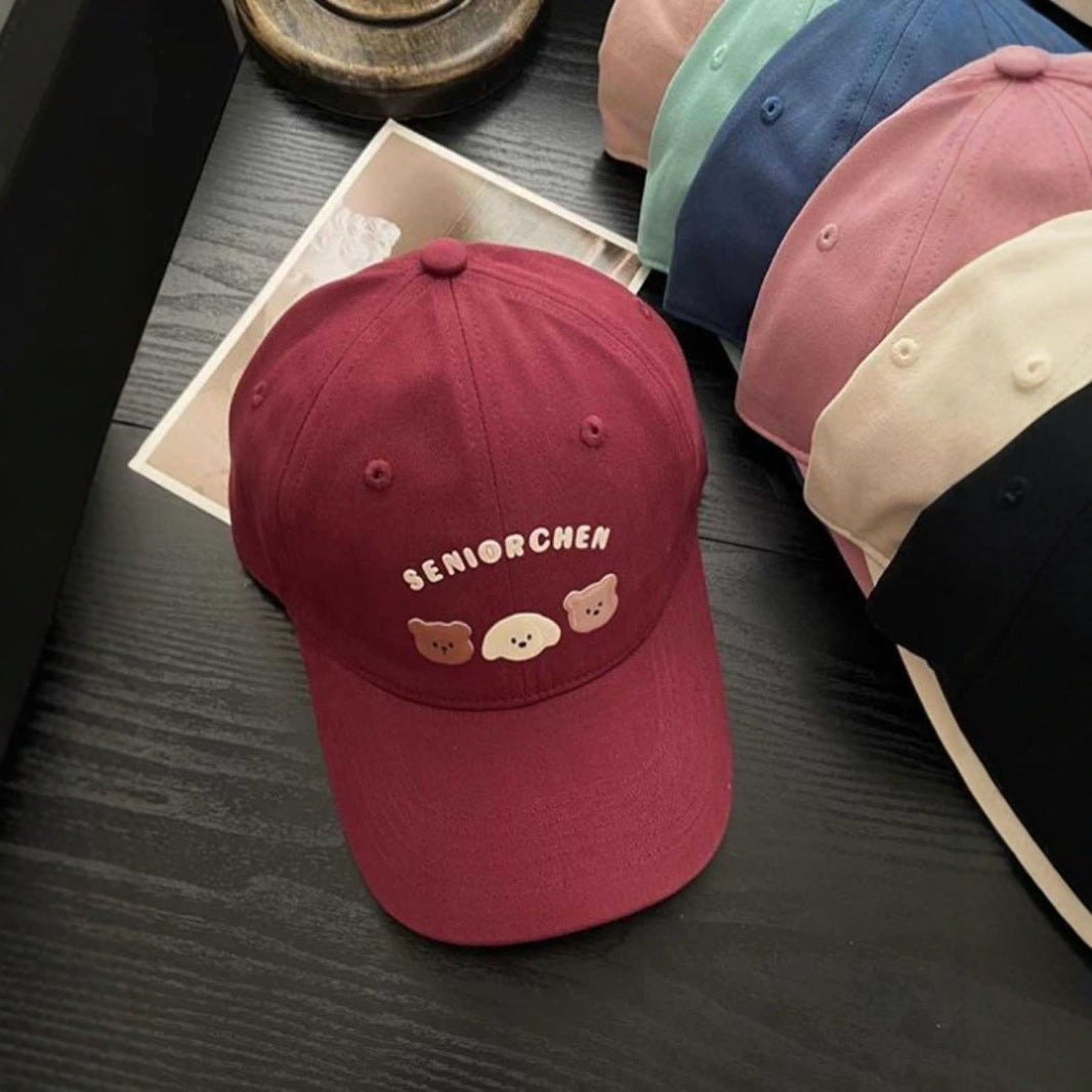 Verspielte Damen-Cap mit Grafik
